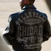 Men Pelle Pelle X TB Windy City MB Black Real Leather Jacket