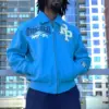 Men Pelle Pelle X TB Windy City MB Blue Jacket