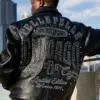 Men Pelle Pelle X TB Windy City MB Chicago 1978 Black Jacket