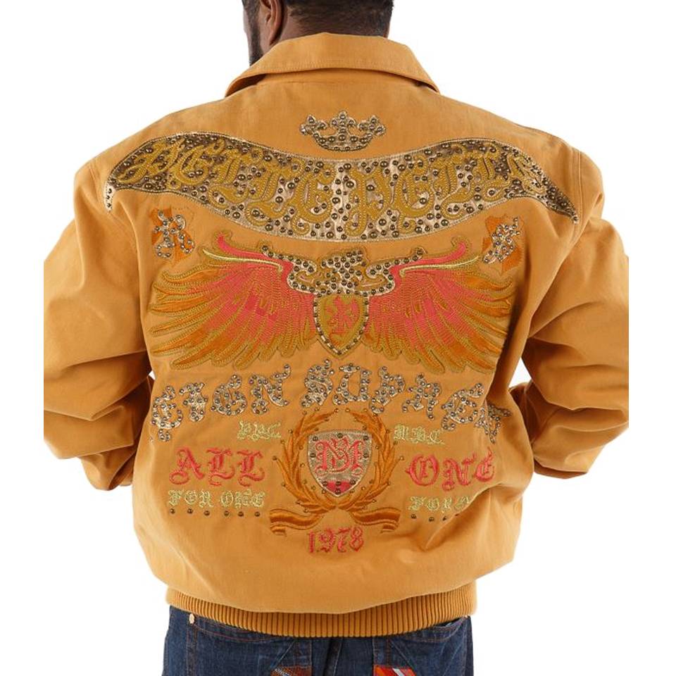 Men Pelle Pelle Yellow Reign Supreme MB 1978 Jacket