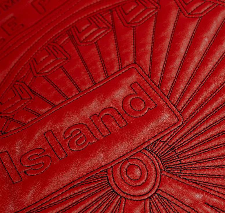 Red Pelle Pelle Detroit Quilted Jacket - Image 3