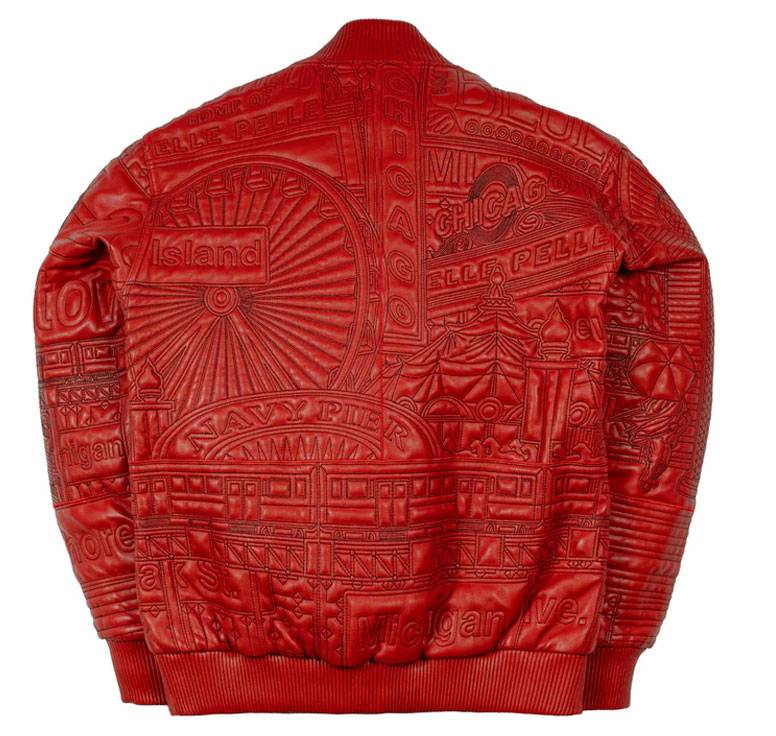 Red Pelle Pelle Detroit Quilted Jacket - Image 2