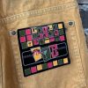 Men Vintage Pelle Pelle MB Yellow Zip Pockets Shorts