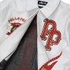 Men World Famous Pelle Pelle MB 1978 White Jacket