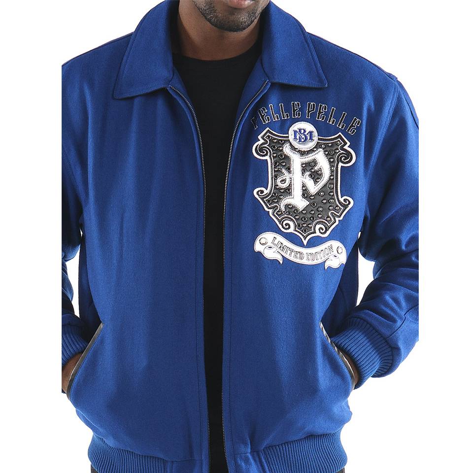 Men's Blue Pelle Pelle Limited Edition MB 1978 Wool Jacket
