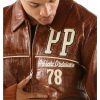 Men's Pelle Pelle Athletic Division MB 1978 Brown Jacket