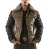 Men's Pelle Pelle Badged Royal Trail Blazer MB Brown Jacket
