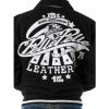 Men's Pelle Pelle Black Marc Buchanan World Famous Wool Jacket
