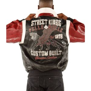 Men's Pelle Pelle Black Street Kings 1978 Leather Jacket