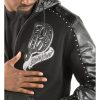 Men's Pelle Pelle Born & Raised 1978 Black Hoodie