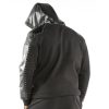 Men's Pelle Pelle Born & Raised 1978 Black Wool Hoodie