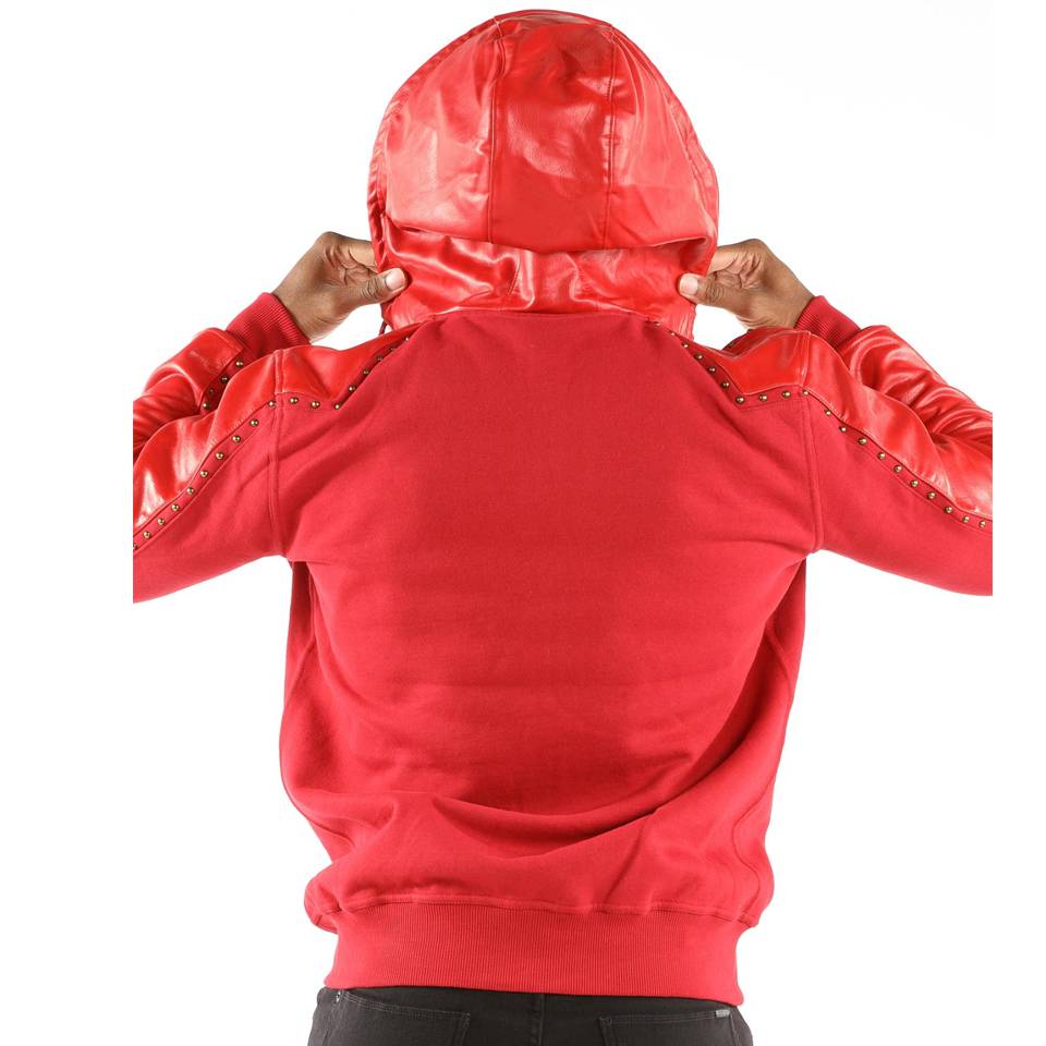 Men's Pelle Pelle Born & Raised 1978 Red Wool Jacket