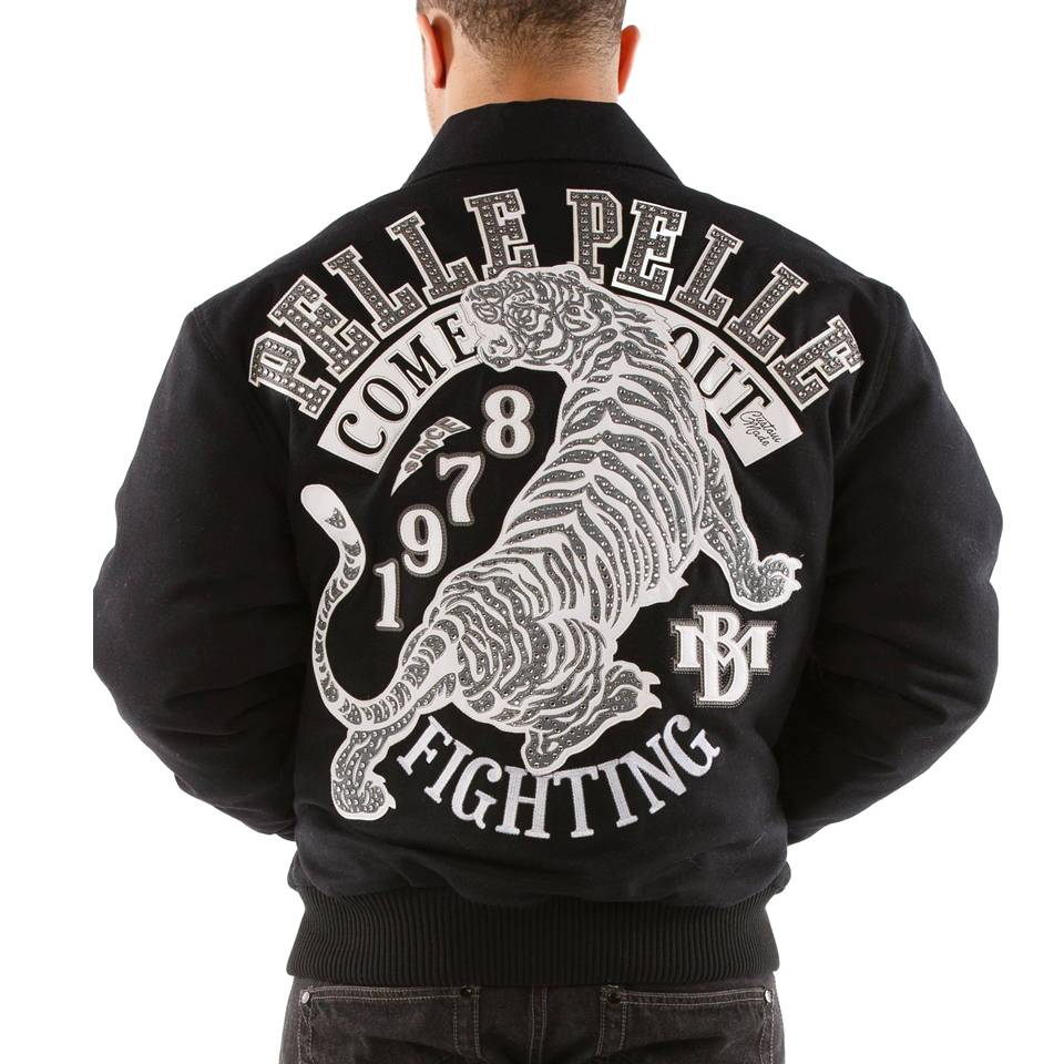 Men's Pelle Pelle Come Out 1978 MB Black Jacket