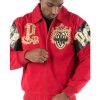 Men's Pelle Pelle Empire with Victory Come Glory Red Jacket