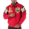 Men's Pelle Pelle Empire with Victory Come Glory Red Wool Jacket
