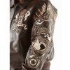 Men's Pelle Pelle Independent Society Dark Brown Leather Jacket