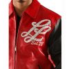 Men's Pelle Pelle MB 78 Notorious Red Leather Jacket