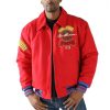 Men's Pelle Pelle MB World Tour Red Jacket