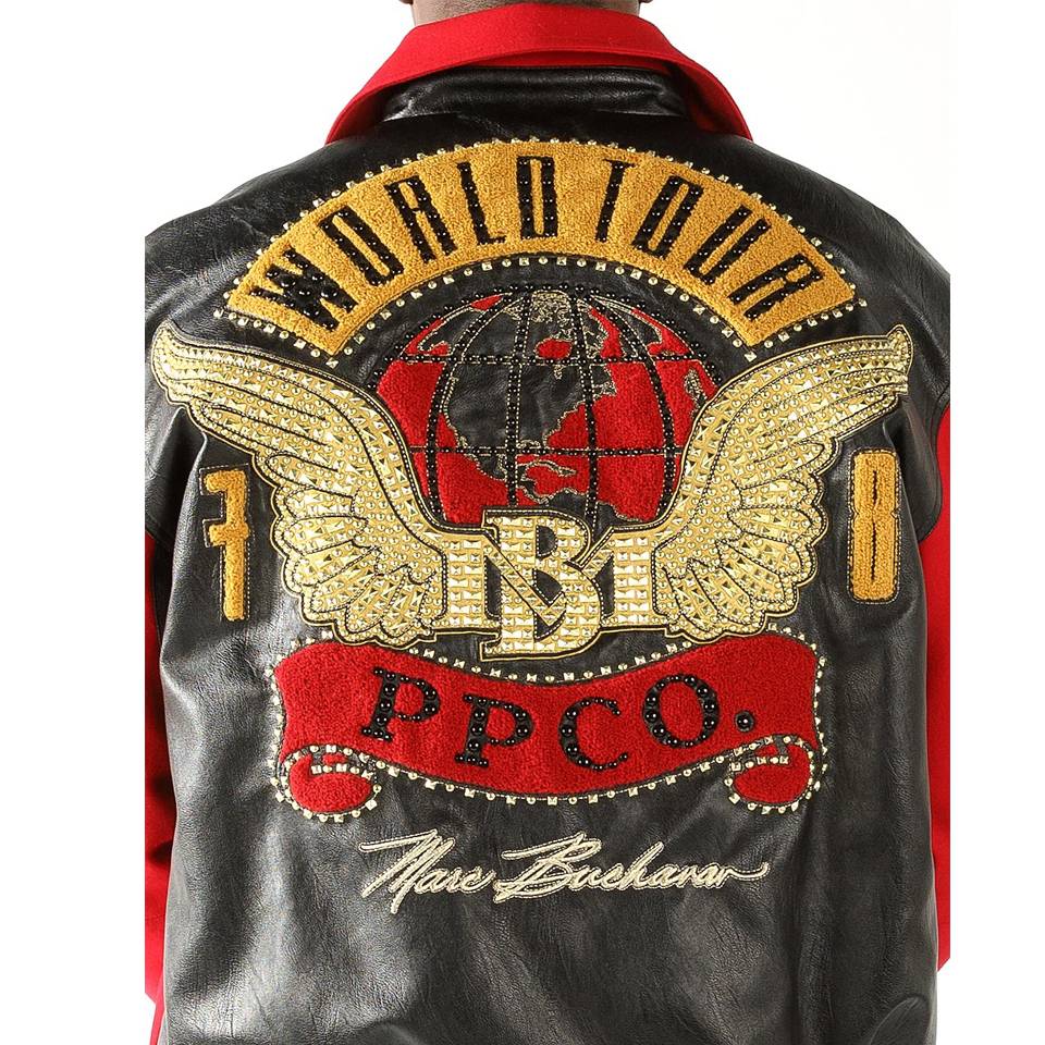 Men's Pelle Pelle MB World Tour Red Wool Jacket