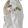 Men's Pelle Pelle MB World Tour White Leather Jacket