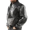 Men's Pelle Pelle Men Picasso Black Real Leather Jacket