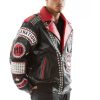Men's Pelle Pelle Rebel Soul Nation Black Leather Jacket