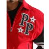 Men's Pelle Pelle Soda Club MB Red Wool Jacket