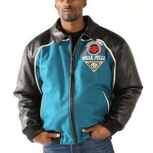 Men's Pelle Pelle World Famous MB 1978 Blue Jacket