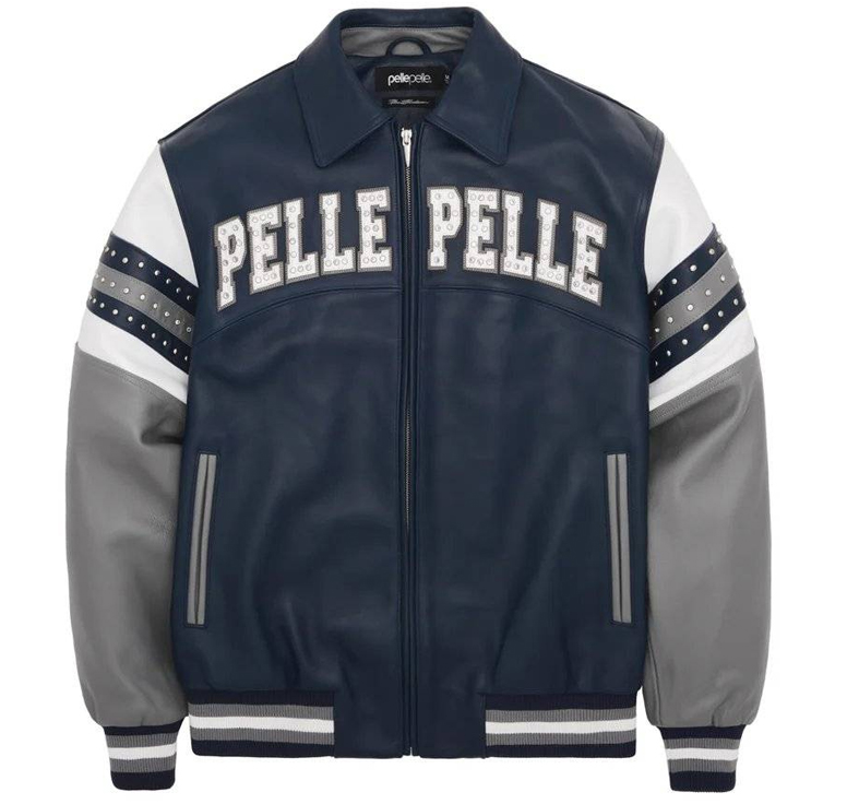 Pelle Pelle Soda Club Arches Navy Blue Jacket