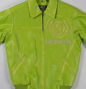 Neon Green Pelle Pelle MB Limited Edition Jacket