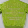 Neon Green Pelle Pelle MB Limited Edition Leather Jacket