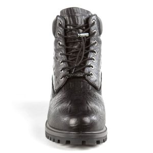 New Pelle Pelle Basic in Black Iguana Boots