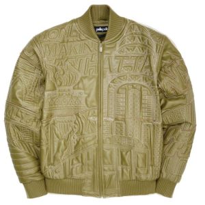 Olive Pelle Pelle NYC Boro Quilted Jacket