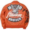 Orange Pelle Pelle American Bruiser MB LTD Plush Jacket