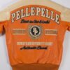 Orange Pelle Pelle MB Limited Edition Leather Jacket