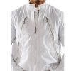 Original Pelle Pelle Men Track White Wool Jacket