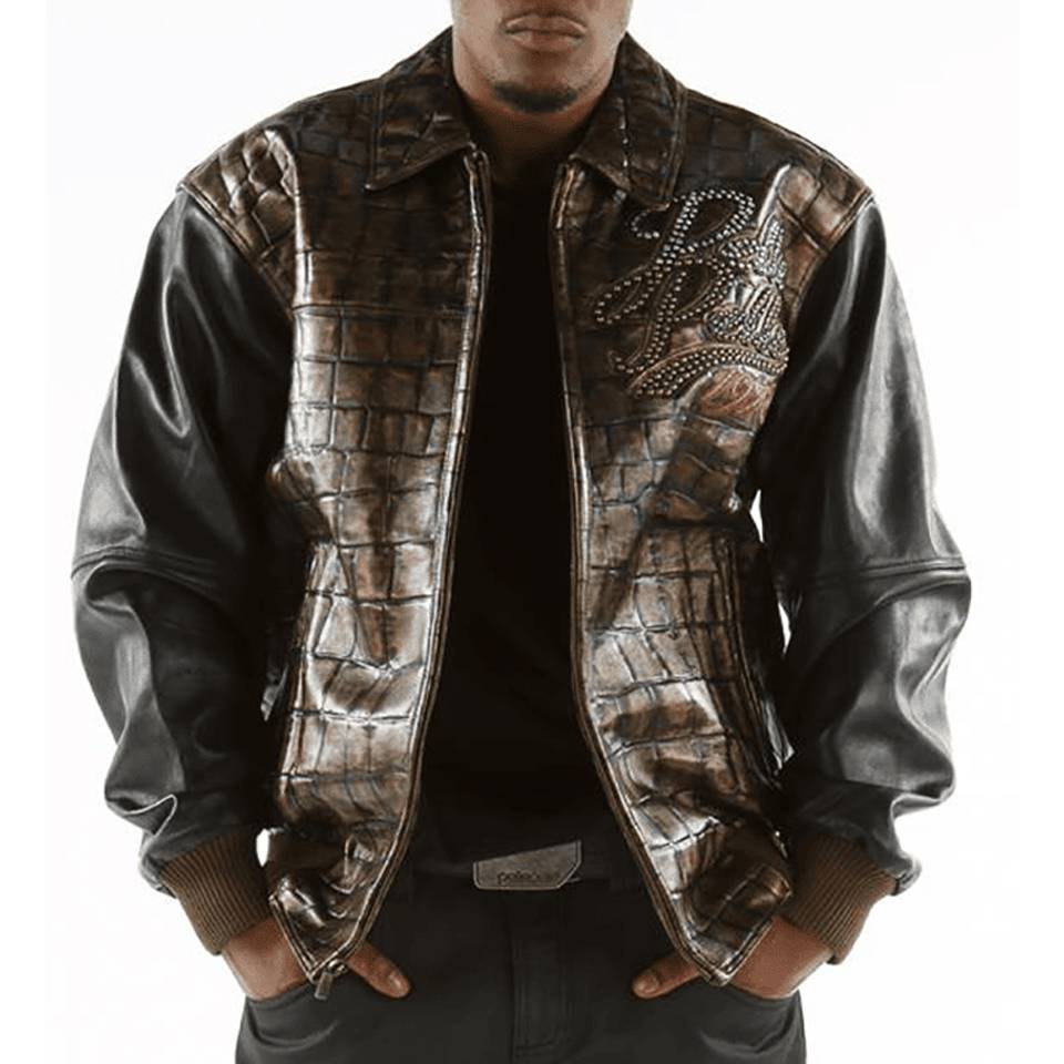 Pelle Pelle 1978 Exotic Dark Brown Jacket