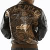 Pelle Pelle 1978 Exotic Men Brown Leather Jacket