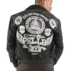 Pelle Pelle 1978 Eye on the Prize Black Wool Jacket