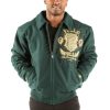 Pelle Pelle 1978 Eye on the Prize Green Jacket