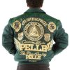 Pelle Pelle 1978 Eye on the Prize Green Wool Jacket