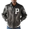 Pelle Pelle 1978 Letterman Black Jacket
