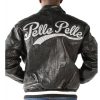 Pelle Pelle 1978 Letterman Black Leather Jacket