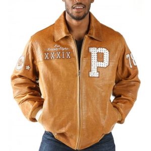 Pelle Pelle 1978 Letterman Brown Jacket