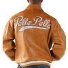 Pelle Pelle 1978 Letterman Brown Leather Jacket