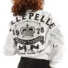 Pelle Pelle 1978 Queen of Thrones White Leather Jacket