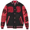 Pelle Pelle 1978 World Famous Black Varsity Jacket