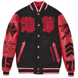 Pelle Pelle 1978 World Famous Black Varsity Jacket