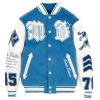 Pelle Pelle 1978 World Famous Blue Varsity Jacket