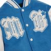 Pelle Pelle 1978 World Famous Blue & White Varsity Wool Jacket